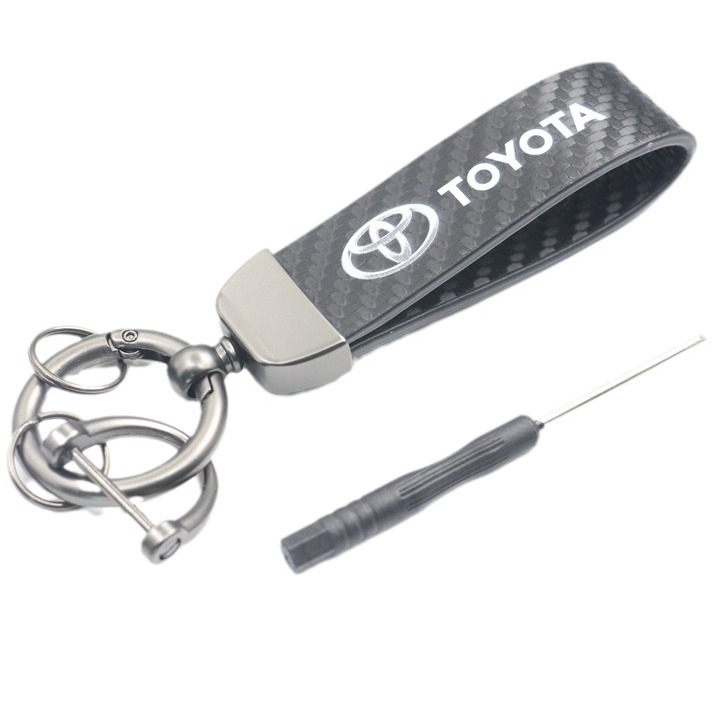 Брелок Toyota углеродное волокно