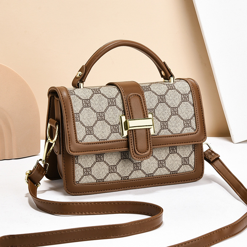 Borsa a tracolla singola versatile quadrata piccola da donna, di alta qualità, 2025, nuova moda, alla moda, transfrontaliera_voghion.com