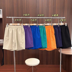 051407春夏新作男女同モデル日常通勤スポーツゆるい速干五分カジュアルパンツ