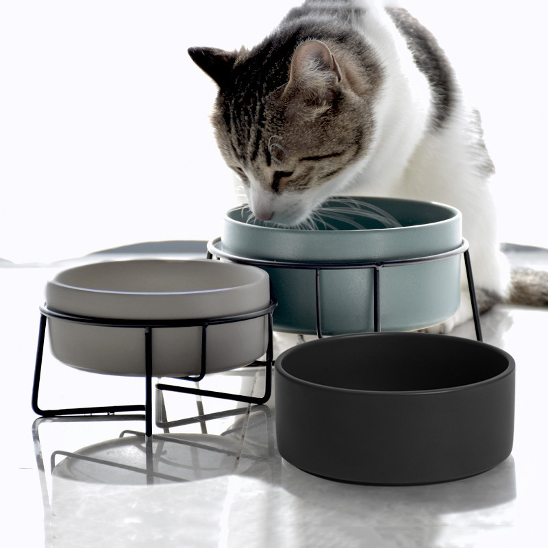 Ceramic cat bowl cat bowl dog bowl dog bowl drinking bowl food bowl protection cervical ceramic black Pet Bowl cat bowl Ceramic cat bowl cat bowl dog bowl dog bowl drinking bowl food bowl protection cervical ceramic black Pet Bowl cat bowl
