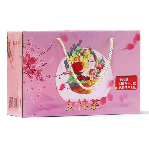 Brown Sugar Ginger Tea Five Treasures Goddess Tea Longan Red Dates Wolfberry Tea Heartfelt Gift Box for Girlfriend and Mom Supplied by Manufacturer