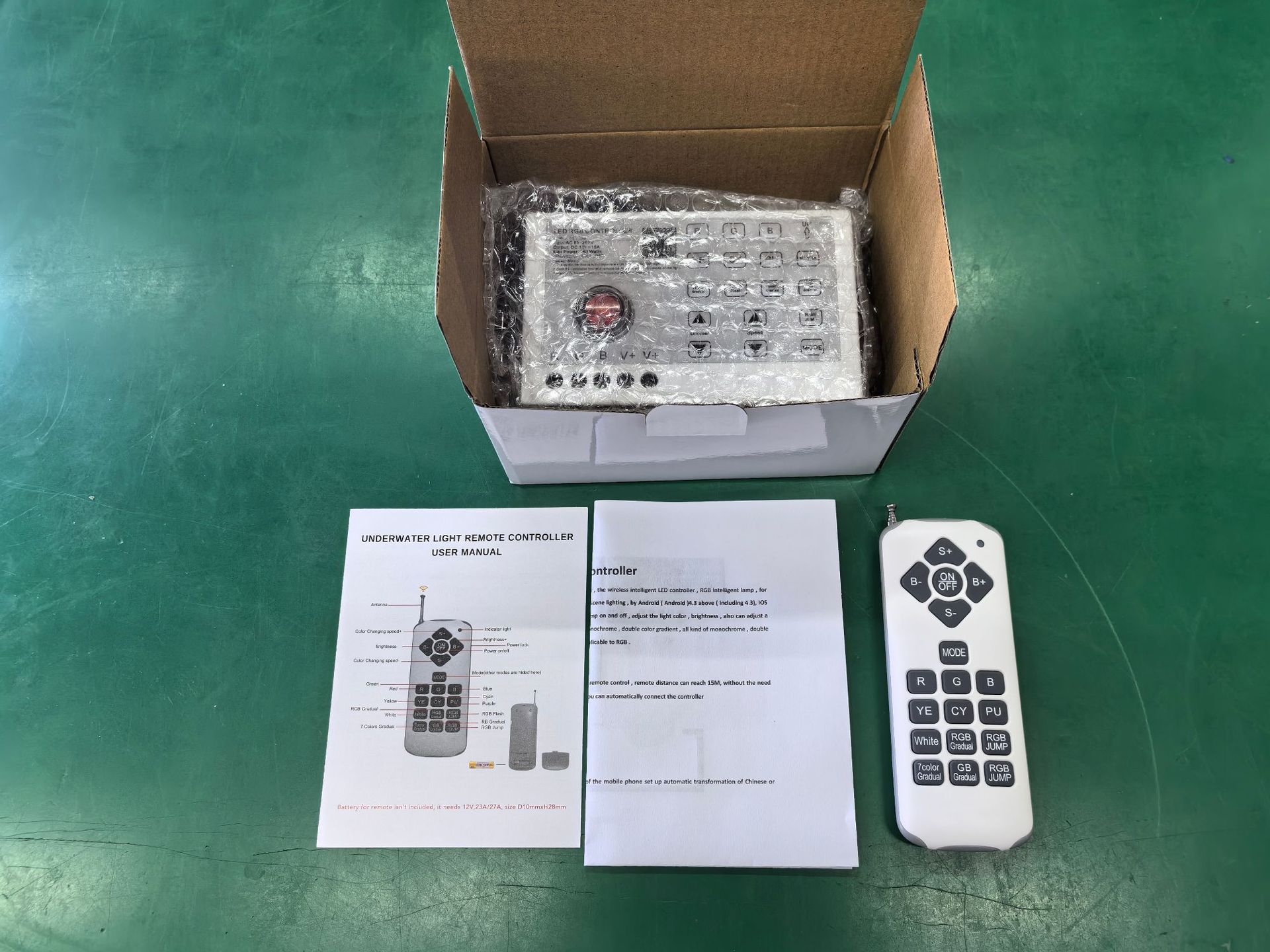 Description Picture 3 of itemRGB LED Pool Light 12W 85-265V Bluetooth APP Control Outdoor Underwater Light Fountain Landscape Lamp Piscina Luz Spotlight