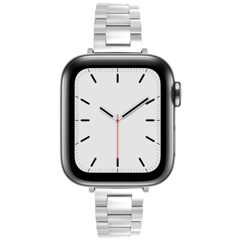 62g Weight Apple watch watchband Classification 304 Stainless Steel Material Solid Color Pattern Casual, Retro Style Casual Retro Solid Color Apple Watch Watchband 9