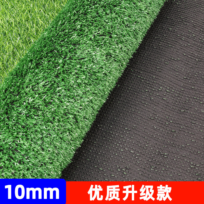 Alfombra de césped artificial de simulación de cifrado engrosado Alfombra de piso al aire libre Jardín de infantes Plantas verdes Ataque de techo Protector solar Hierba falsa