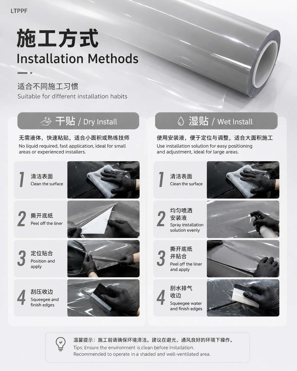 Tpu Colored Car Wrap, Porsche Gray Ppf Color Change Film, Pet Car Wrap Film, Source Factory Wholesale in Stock
