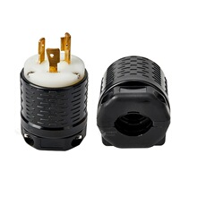 NEMA L5-20P���깤ҵ��ͷ  20A 125V������������о��ͷ UL��֤