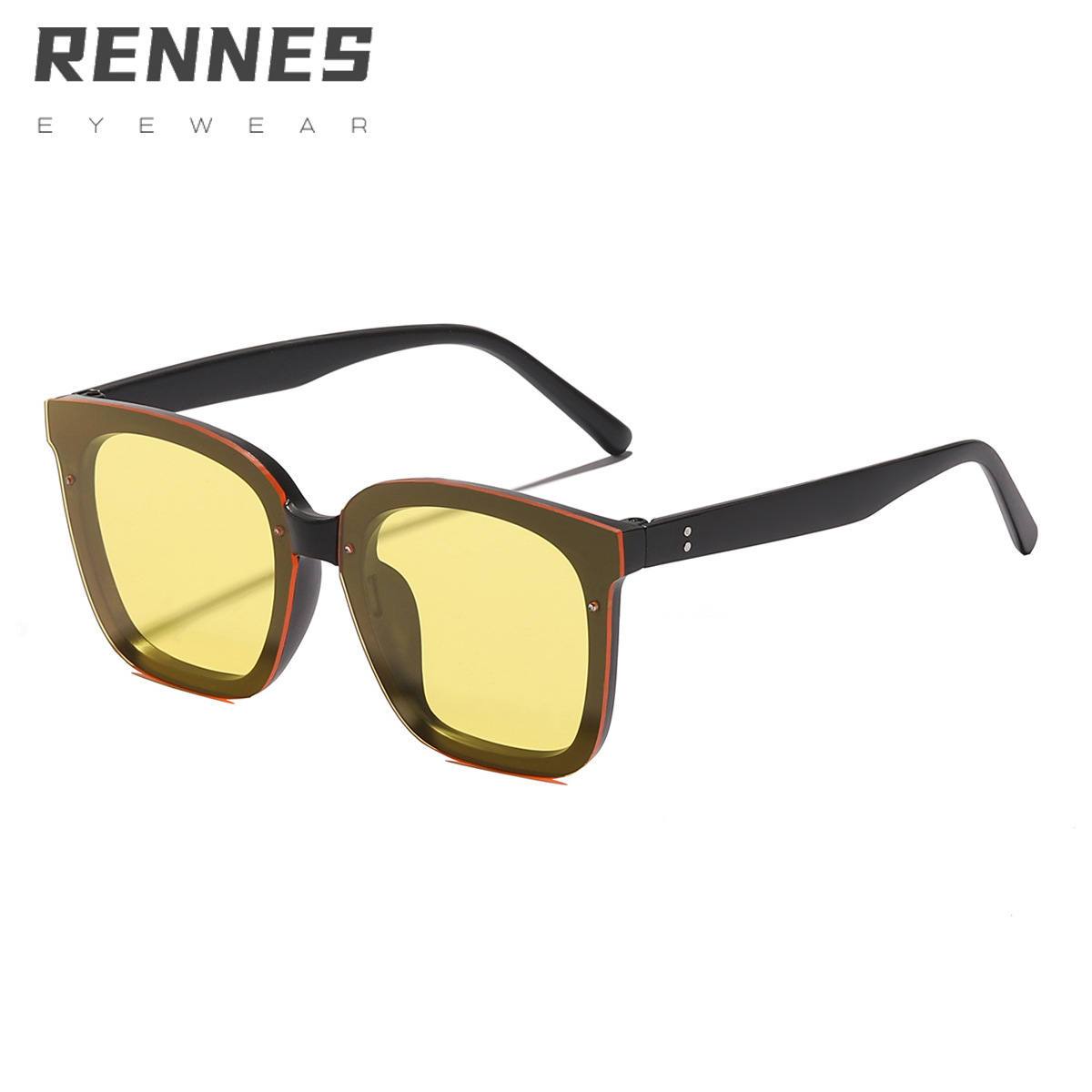 2022 nuevas gafas de sol coreanas bebés niños y niñas gafas de sol a prueba de rayos UV gafas de sol cuadradas de moda lindas