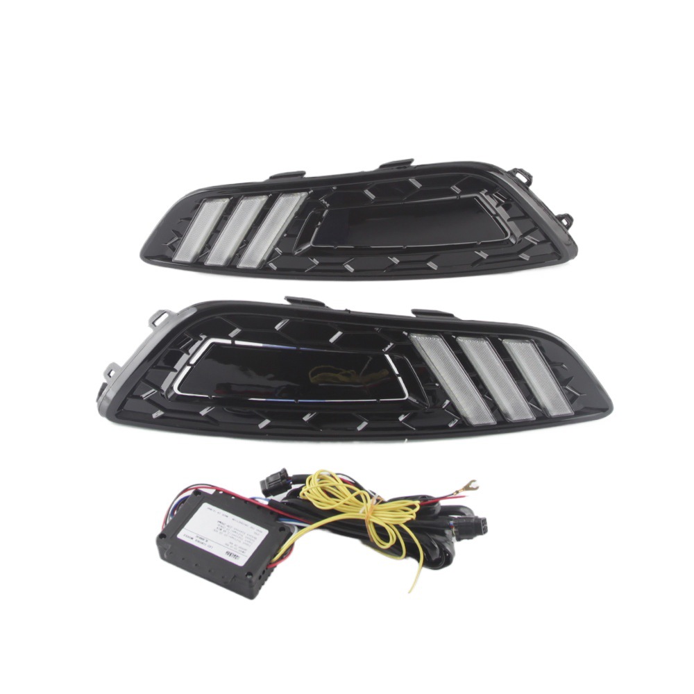 Aplicable a 15-16 Fox luces de circulación diurna 17-18 Fox luces de circulación diurna luces antiniebla modificación