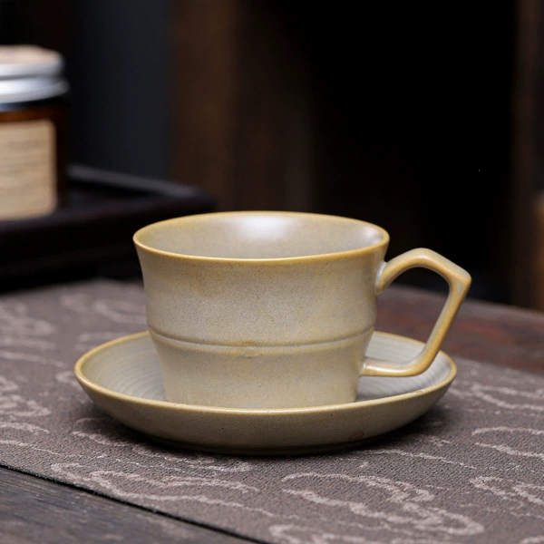 Kiln Coffee Cup Disc-Gray-Bamboo