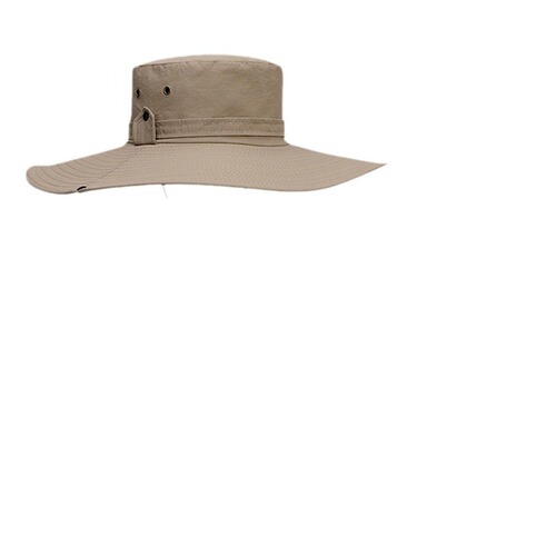 Summer Outdoor Japanese-style wide-brim sun fishing hat for women, breathable camping hiking fishing hat for men, large head circumference versatile matching hat