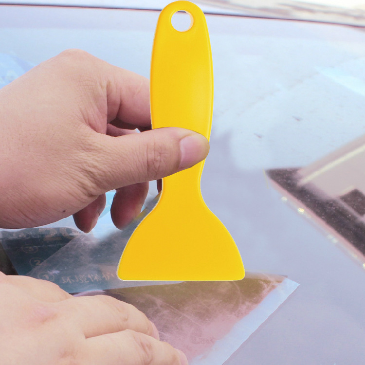 Car wrap tool Yellow small scraper Car beauty shop scraper Car wrap…