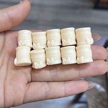 批发象牙果竹节桶珠DIY文玩佛珠饰品配饰配件隔珠手串手工编织链