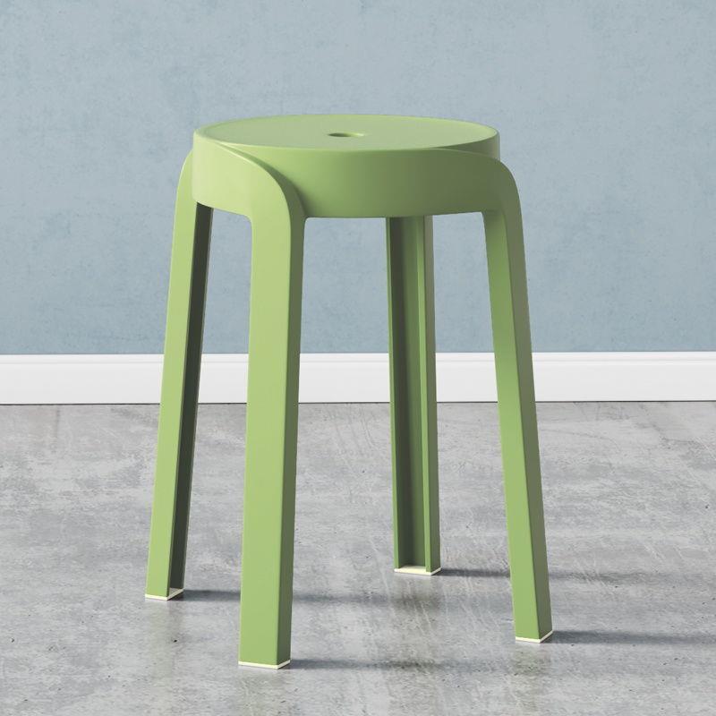 Taburetes de plástico gruesos taburetes redondos altos para el hogar apilables taburetes de mesa de comedor taburetes de respaldo sillas de molino de viento ciclón