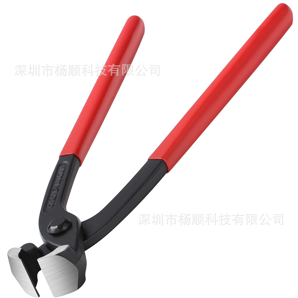 10寸薄口球笼单耳无极卡箍钳手动压接工具油管水管喉箍抱箍安装钳