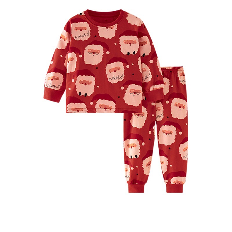 Malwee traje para niños otoño nuevos pantalones de manga larga estampados casuales para niños europeos y americanos conjunto de dos piezas