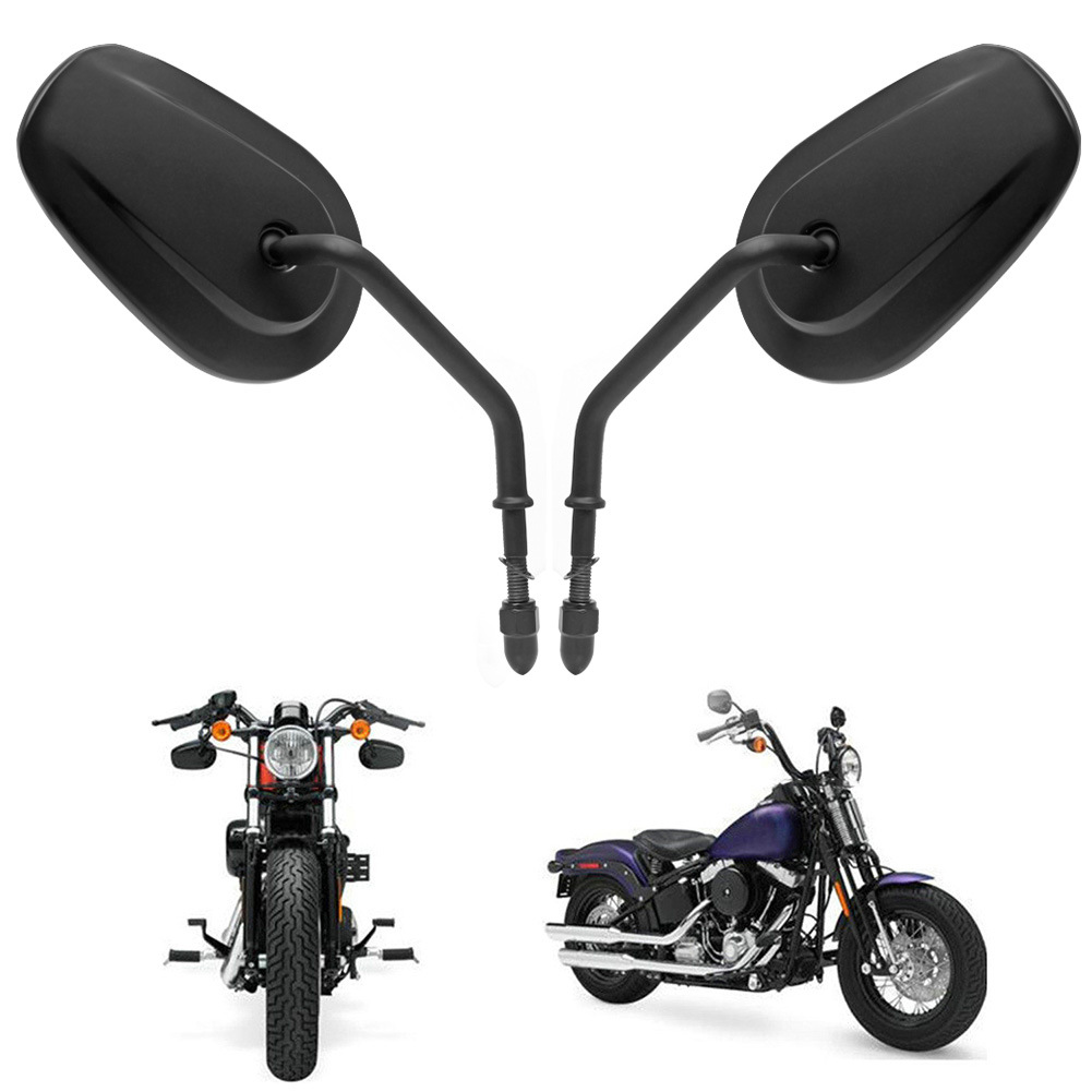 Cross-border motorcycle Harley rearview mirror all aluminum 883 Harley rearview mirror retro rearview mirror modified rearview mirror