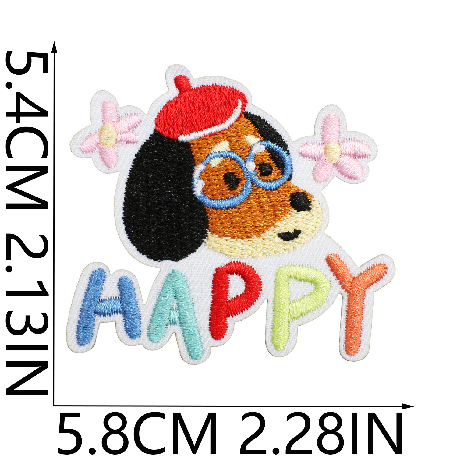 3g Weight Clothing Sticker Patches Classification 1 Piece Quantity Dacron thread Material Dog Pattern Casual, Elegant, Cute Style Embroidery Craft 1 Piece Casual Elegant Cute Dog Dacron Thread Clothing Sticker Patches 24