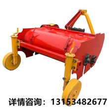 双轴马铃薯地瓜杀秧机 土豆杀秧机四轮拖拉机带红薯割秧机除秧机