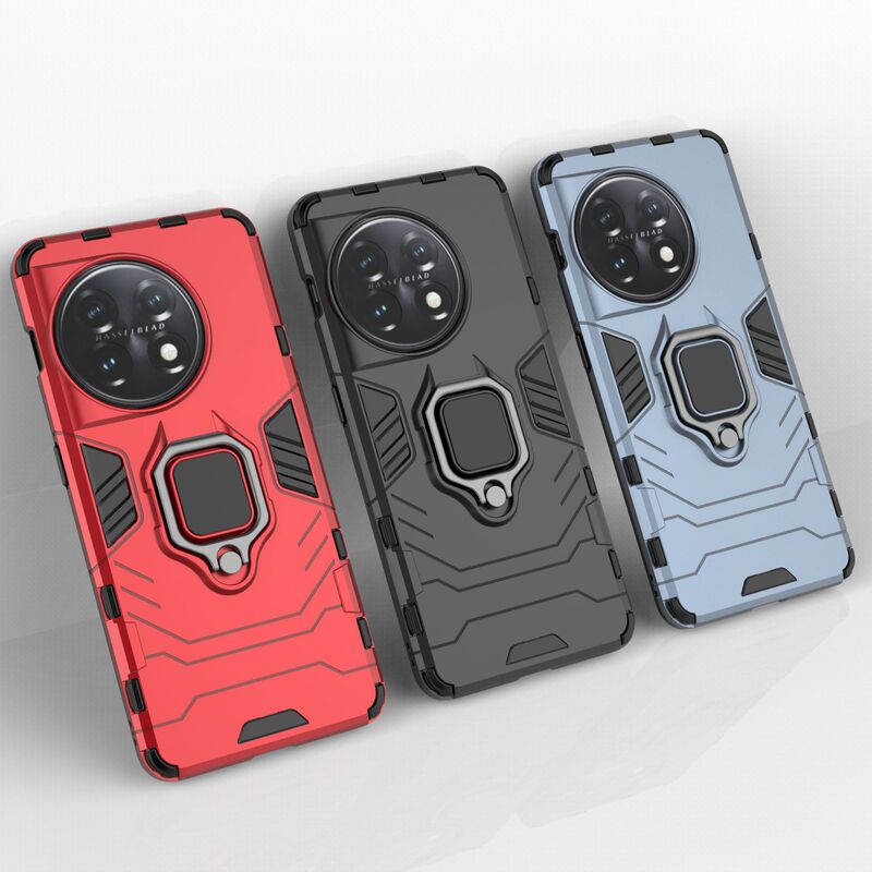 Suitable for 1 ACE5 phone case one plus 13 black leopard ring bracket Nothing phone3A drop protection cover