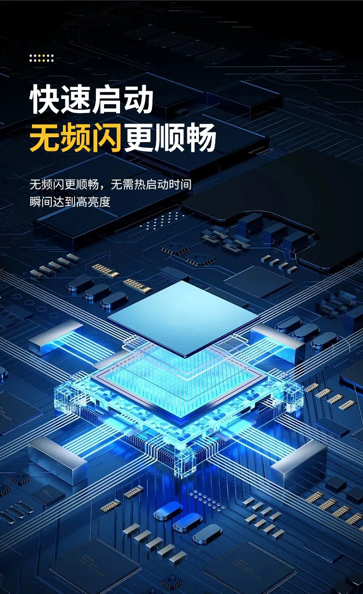 Three-Sided Wide-Angle Led Spotlight, High-Brightness Led Car Light, Agricultural Vehicle Tractor Trailer Super Bright Light