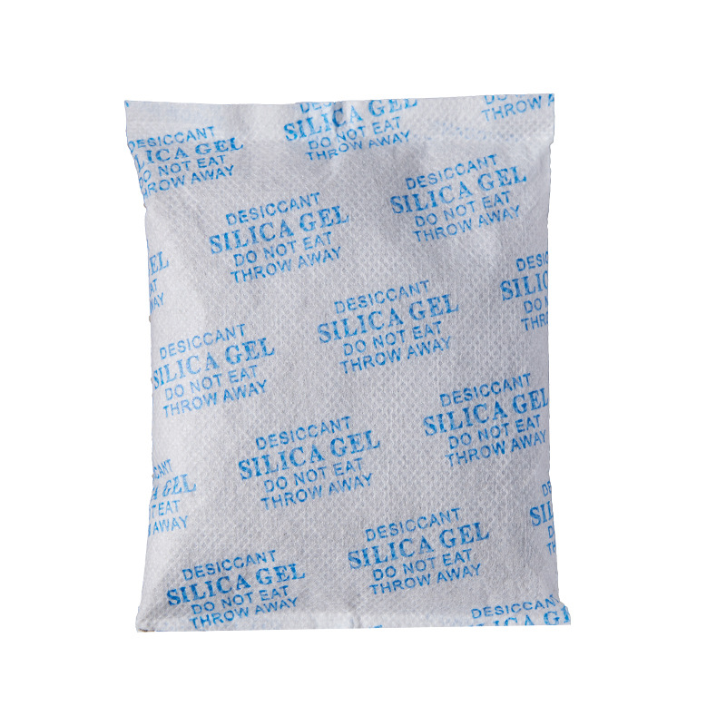Desecante de silicona en inglés de tela no tejida, cuentas de silicona a prueba de humedad, desecante mineral de múltiples especificaciones se puede procesar
