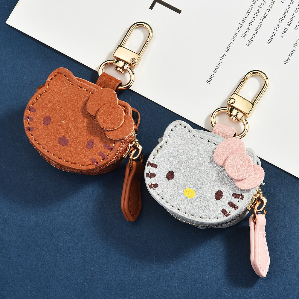 Caricatura encantadora Kitty Kitty Keychain KT gato colgante regalo de alto valor de belleza para chicas bolsas colgantes regalo para chicas