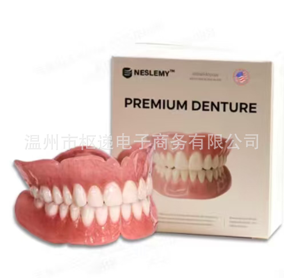 004 polvo + dientes superiores e inferiores + goma de diente