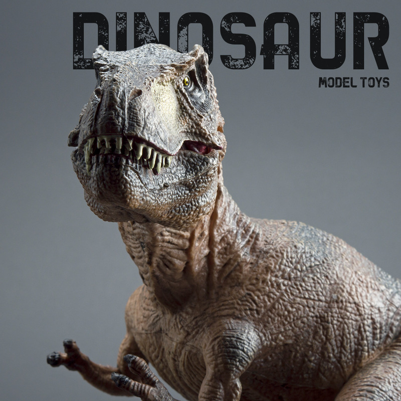 Cross-Border Solid Dinosaur Model Artificial Large Tyrannosaurus Rex Jurassic Toy Hard Plastic Hand-Made Ornaments Gift