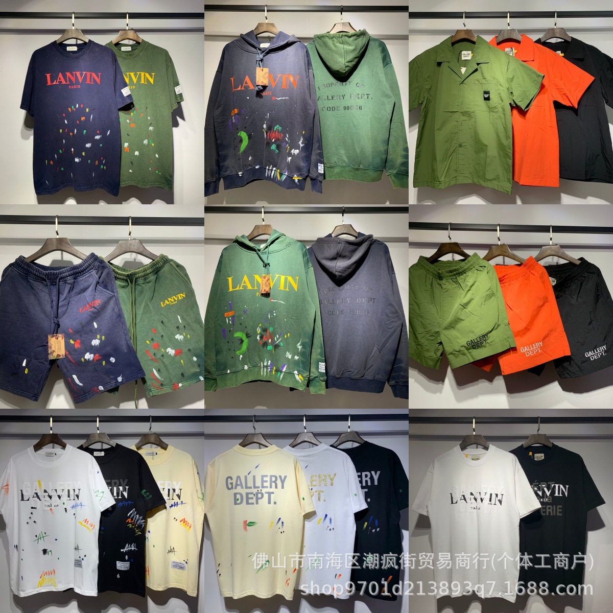 ガードルの半ズボンのシャツのGALLERは墨をかけて連名の波をかけて水を洗って古い半袖のtシャツの男女の同一枚のロットをします。