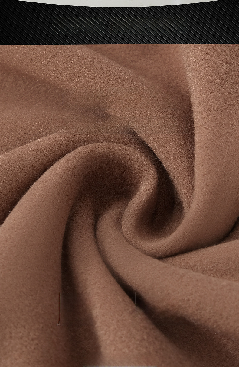 Wei Yi double-sided German velvet semi-high collar T-shirt 2023 Spring Festival warm clothing factory outlet