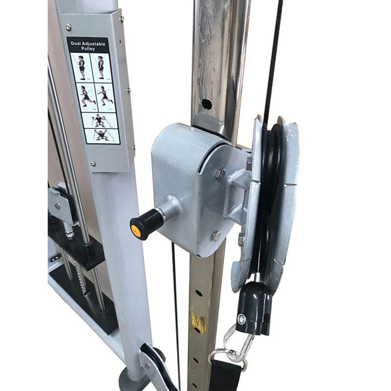 Gimnasio pequeño pájaro volador entrenador integral ajustable doble polea entrenador multifunción pórtico equipo de fitness