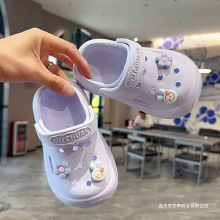 2026新款新品可爱儿童洞洞软底EVA夏季拖鞋女童防臭防滑洞洞鞋中