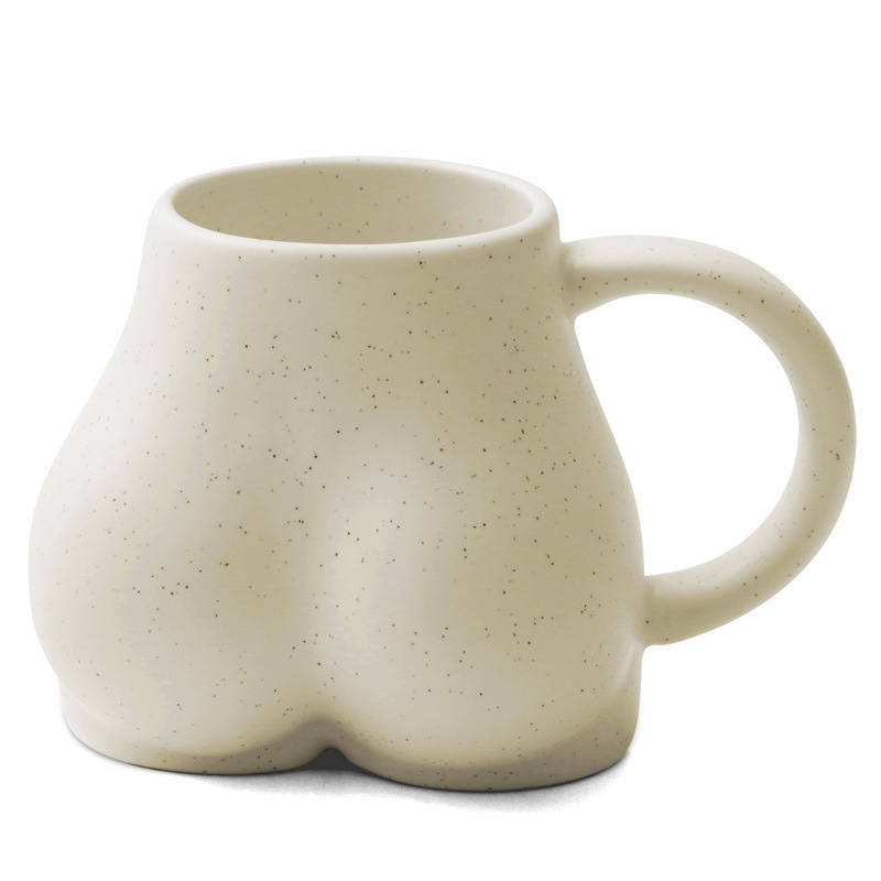 Insお尻カップ創意豊尻カップ純色陶磁器マグカップコーヒーカップ|undefined