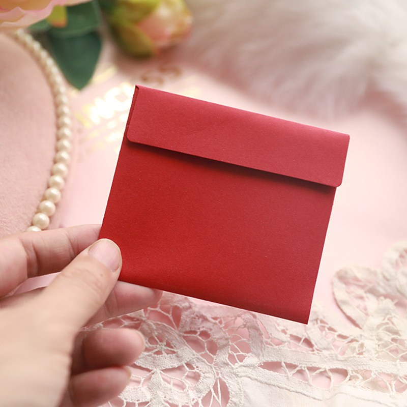 Fashion Solid Color Thick Double Gummed Paper Blank Envelope Wholesale display picture 6