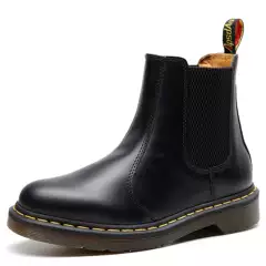 Cross-border 2976 Chelsea Boots Women's Locomotive Boots Men's British Leather Short Boots Men's and Women's Casual plus size Leather Shoes