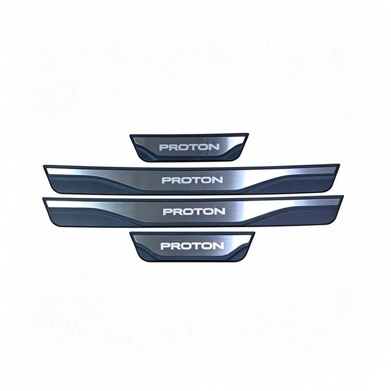 Proton X50/X70/S70 welcome pedal, Proton modified door sill strip, plastic trunk guard trim