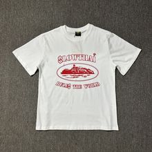 钻石特别版SLOWTHAI宽松短袖T恤恶魔岛美式潮牌复古半袖男