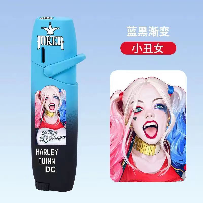 blue and black clown female