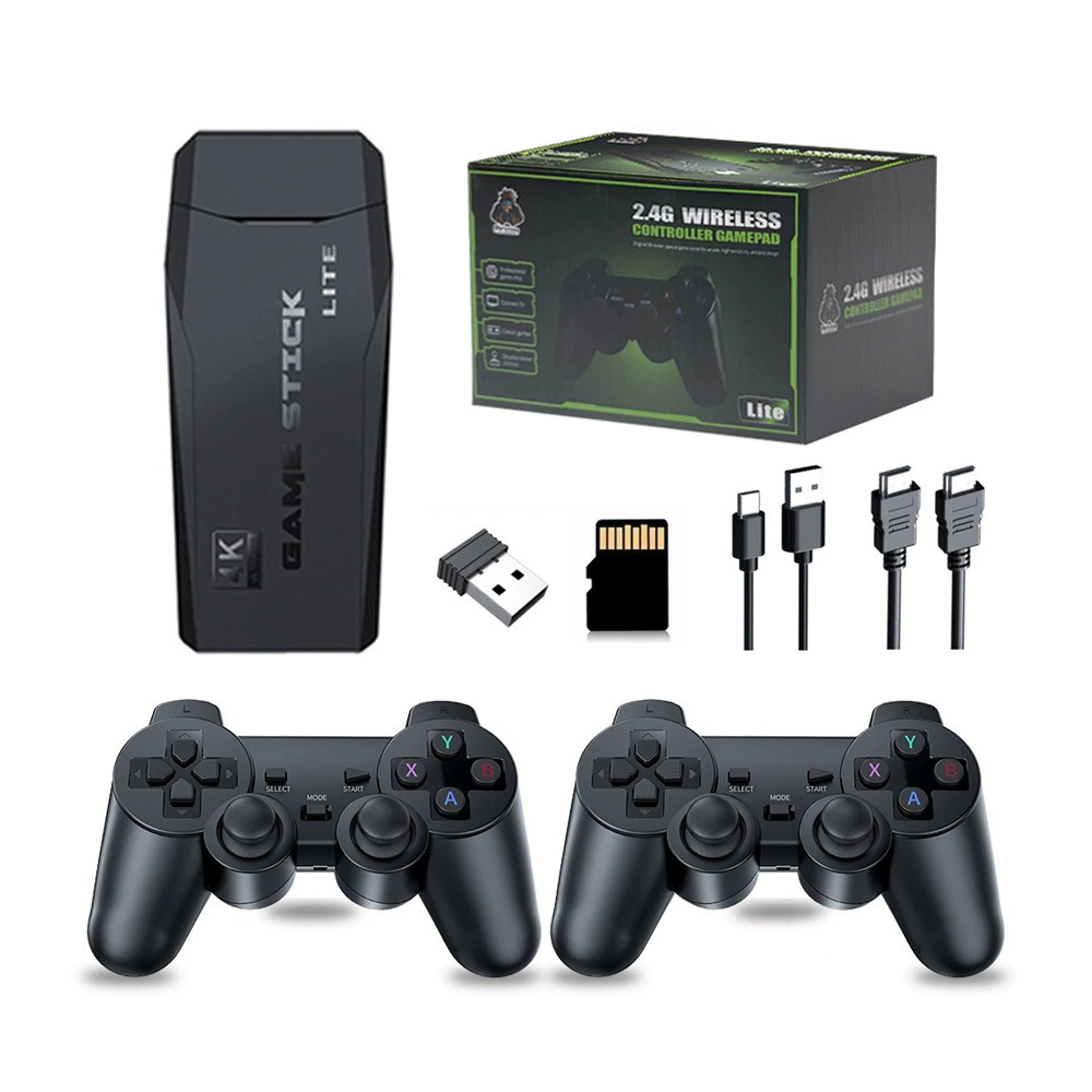 Домашняя аркадная консоль M8 Y3lite, 2.4G беспроводная, HDMI 1080P, Dual Controllers, поддержка Retro PS1