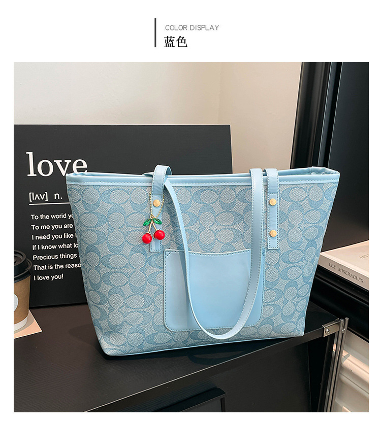 Classic Zipper Tote Bag, Daily Commute Shoulder Handbag, Large Capacity, Multiple Colors Available