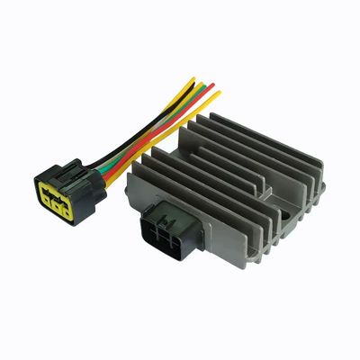 Motorcycle rectifier regulator for Kawasaki VN900 Vulcan 900 2006-2017 (Power supply, ignition system accessories) - rectifier-wire-harness