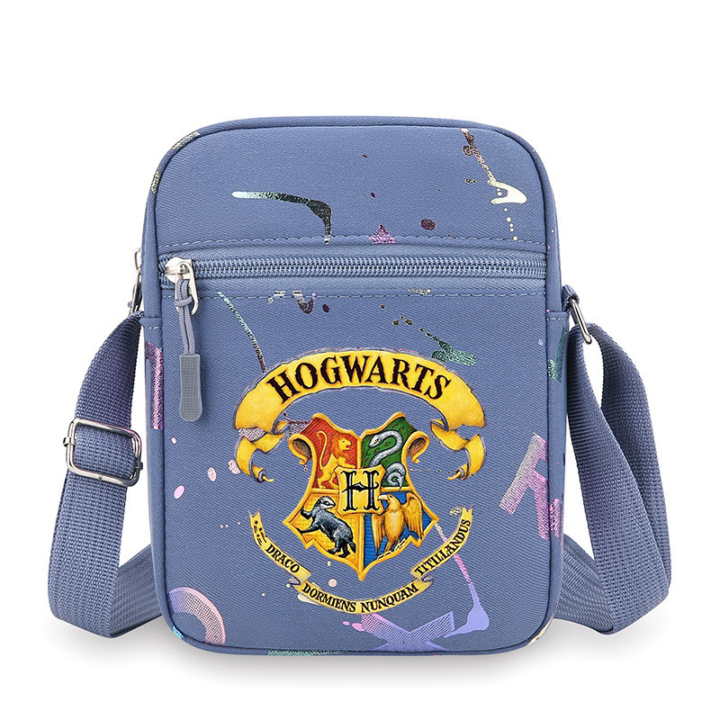 Harry Potter Student Small Square Bag Trendy Shopping Shoulder Bag Cartoon Casual Crossbody Bag Lightweight Unisex Bag Harry Potter Student Small Square Bag Trendy Shopping Shoulder Bag Cartoon Casual Crossbody Bag Lightweight Unisex Bag