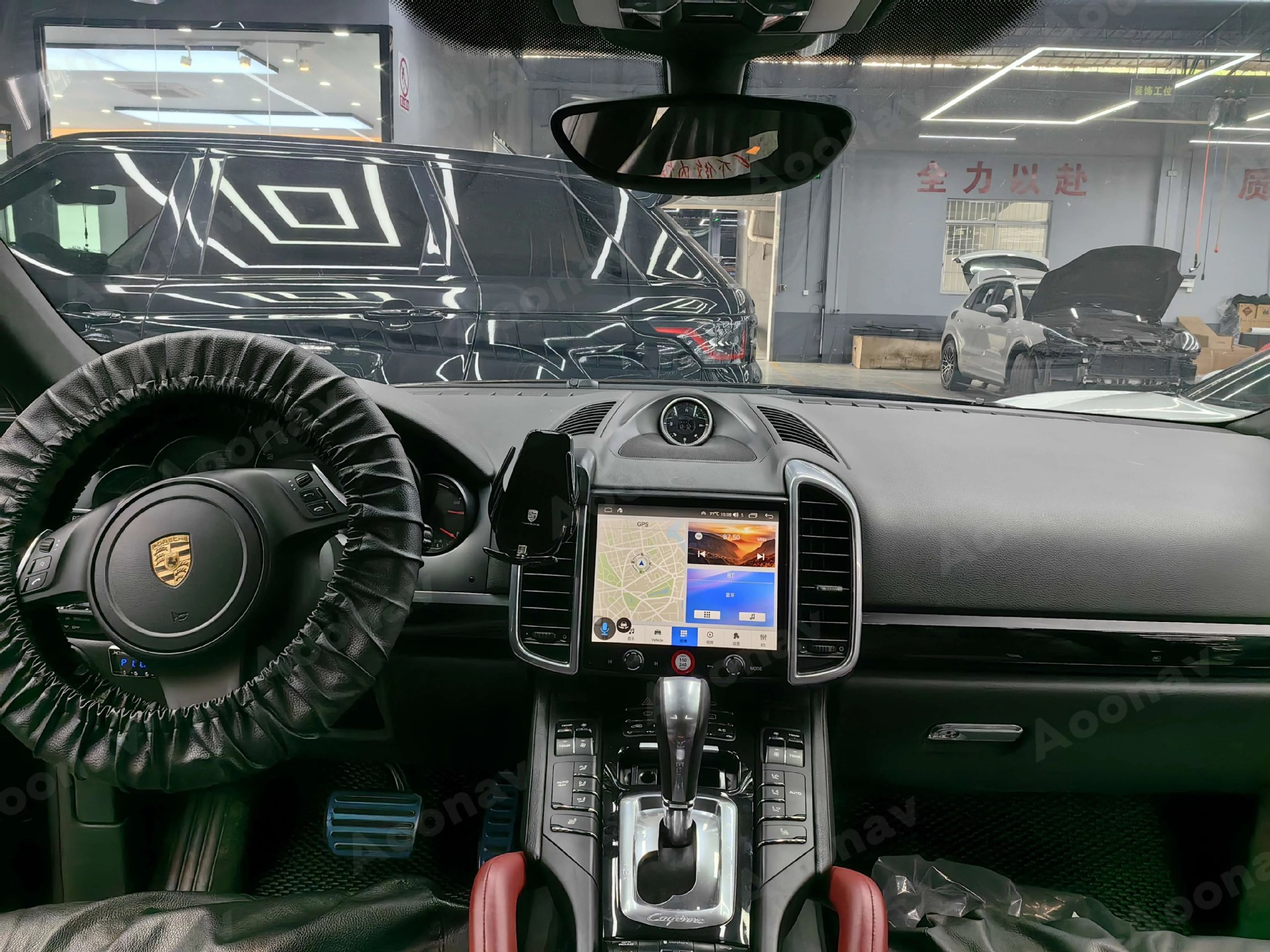 Suitable for Porsche Cayenne Original Car Style 2010-2017 Navigation Modified Car Wireless Carplay