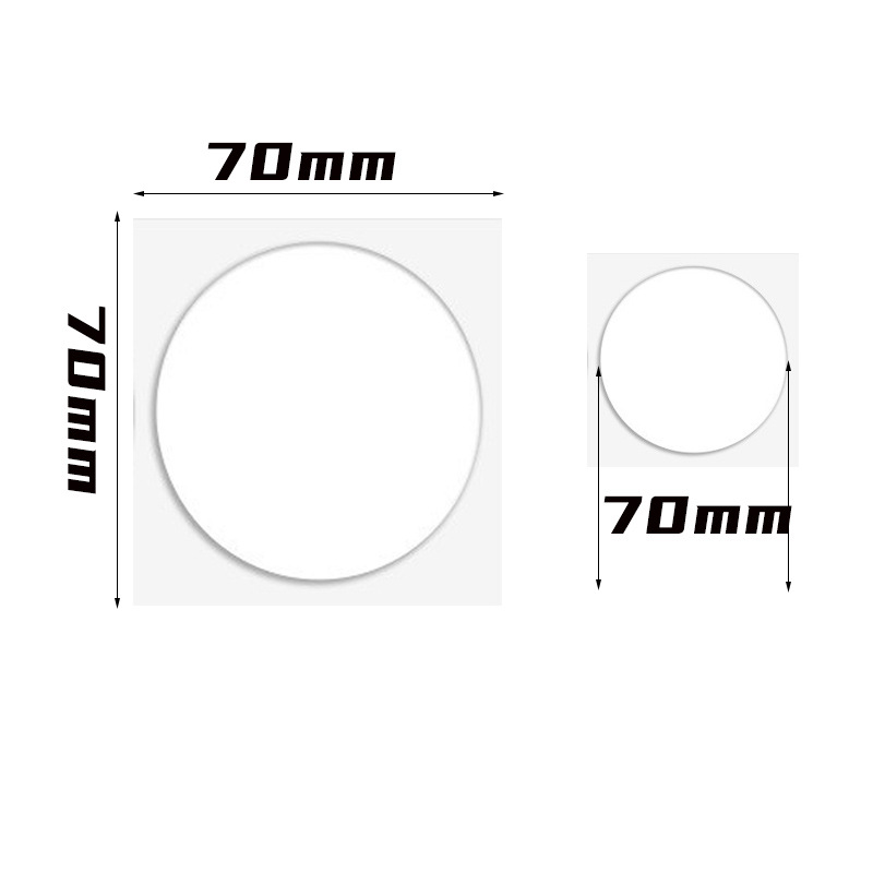 70mm 추적 없는 접착제, 0.5mm 두께