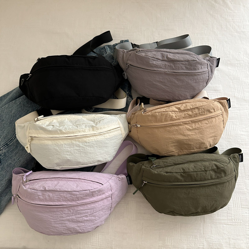 Wholesale Fashion Simple Chest Bag Women's Bag 2025 Summer New Lightweight Versatile Shoulder Bag Internet Celebrity Trendy Stylish Waist Bag