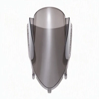 Suitable for Zhangxue Motorcycle Motorcycle front windshield - smoke-gray-racing-style-windshield