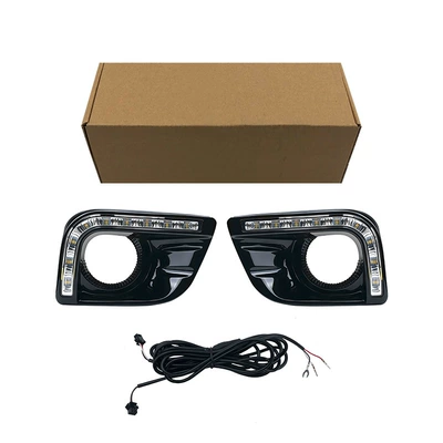 Suitable for 10-13 Prado daytime running lights and fog lights (Gündüz işıqları) - single-color-white-light-left-and-right-one-set-price