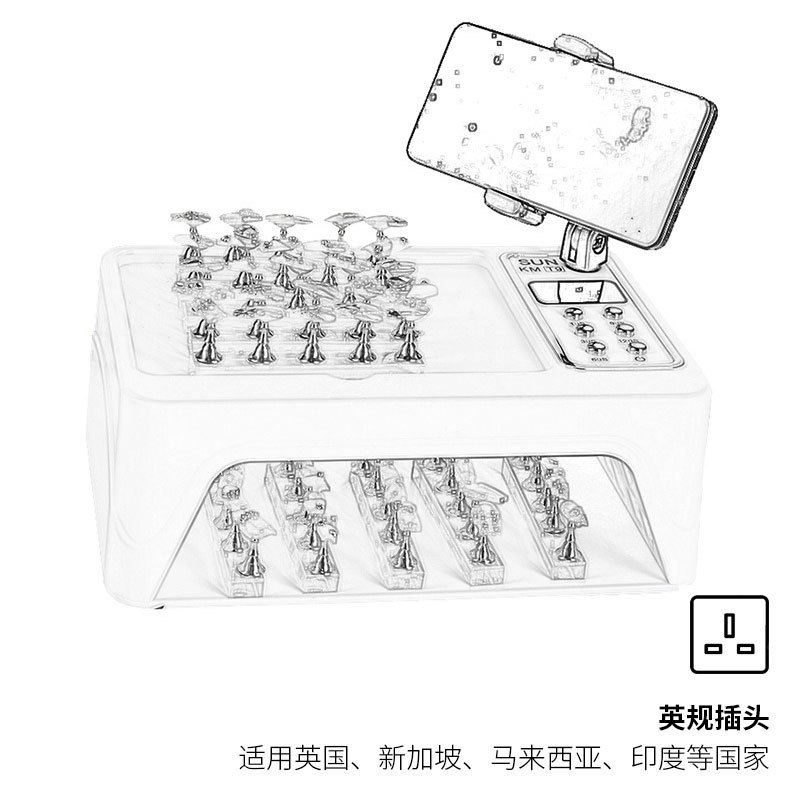 Lámpara de manicuras con almohada de mano, máquina de manicuras de alta potencia, secador rápido, tienda de manicuras, lámpara de manicuras, secador de gel de manicuras