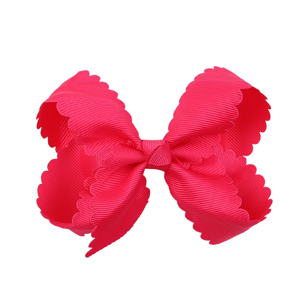 Einfache Kinder Haarschmuck Süßigkeiten Farbe Blase Blume Bogen Haarnadel Großhandel display picture 9