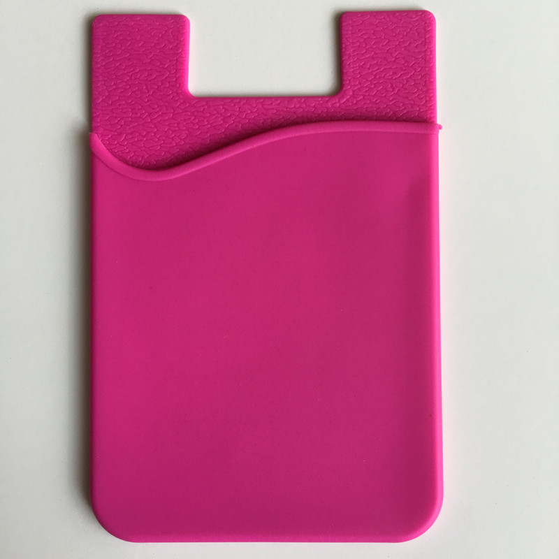 Pegatinas traseras de silicona para teléfonos móviles Funda para tarjetas de silicona Funda para tarjetas para teléfonos móviles Funda para tarjetas bancarias